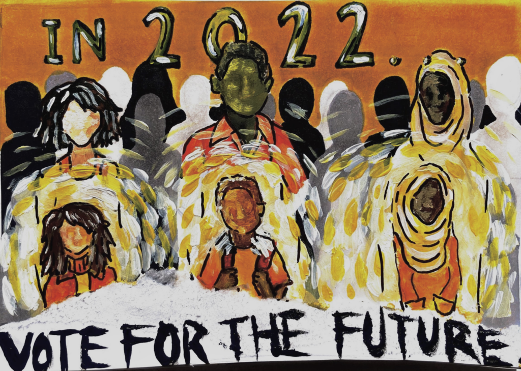 Postcard: Vote for the Future by Perry Tatlow