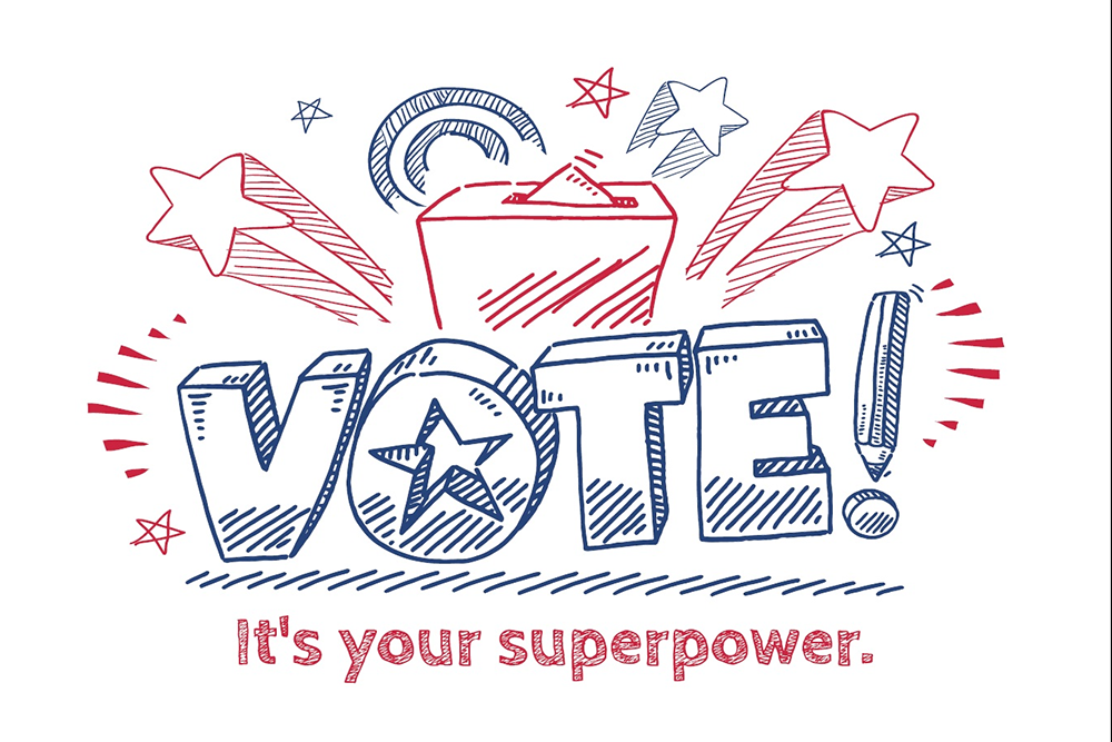 Get Out the Vote postcard sample